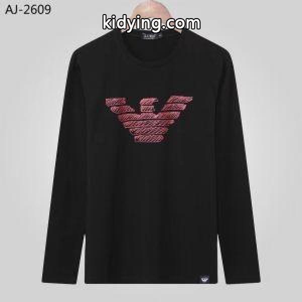 超人気最新作 人気高いアイテム 長袖Tシャツ 3色可選 ア アルマーニ ARMANI 2018年秋冬新作_アルマーニ ARMANI_ブランド コピー 激安(日本最大級)-1