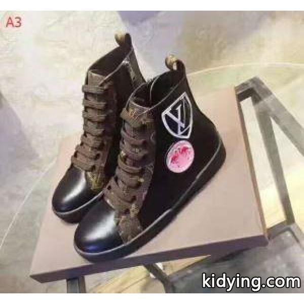 4色可選 落ち着いた感覚ハイトップシューズ 2017秋冬 ルイ ヴィトン LOUIS VUITTON_ルイ ヴィトン LOUIS VUITTON_ブランド コピー 激安(日本最大級)-2