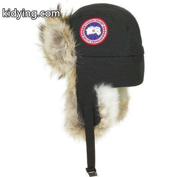 カナダグース 帽子 メンズ アクセサリー Aviator Hat Black :03-1mxy2ecgr5-0236:海外インポートファッション asty - 通販ショッピング-0