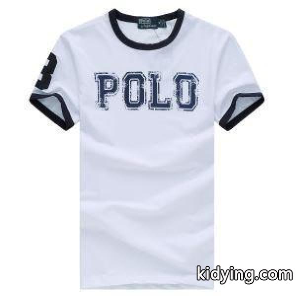 超目玉人気通販品Polo Ralph Laurenポロラルフローレンコピー激安メンズクルーネック半袖Tシャツ-1