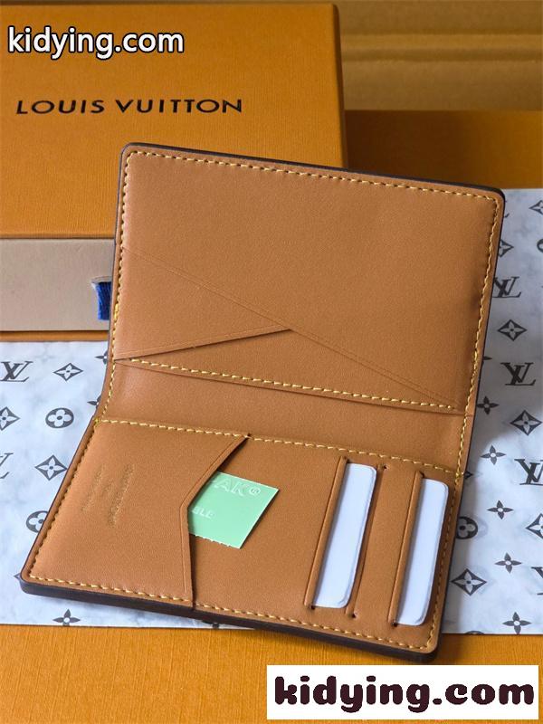 ルイヴィトン Louis Vuitton コピー M14733 カードケース モノグラムマカサー 二つ折りカードホルダー スリム財布 縦型設計 コンパクト収納 メンズ-4