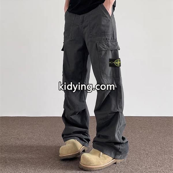 最旬アイテム STONE ISLAND スーパーコピー カーゴパンツ 高品質 コンフォータブル ストレッチ素材 マルチポケット ストーンアイランド レプリカ_スーパーコピーブランド激安通販 専門店-0