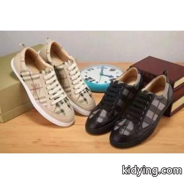 2016 ポップ バーバリー BURBERRY フラットシューズ 2色可選 飽きの来ない_スニーカー、靴_メンズファッション_スーパーコピーブランド激安通販 専門店-0