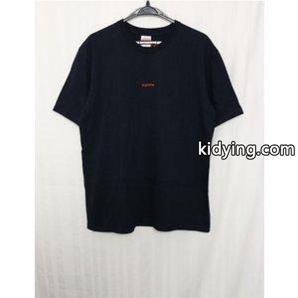 シュプリーム SUPREME Tシャツ ネイビー オレンジ トップス 半袖 丸首 ワンポイント コットン 2018SS Fuck The World Tee メンズ 通販 ショッピング-0