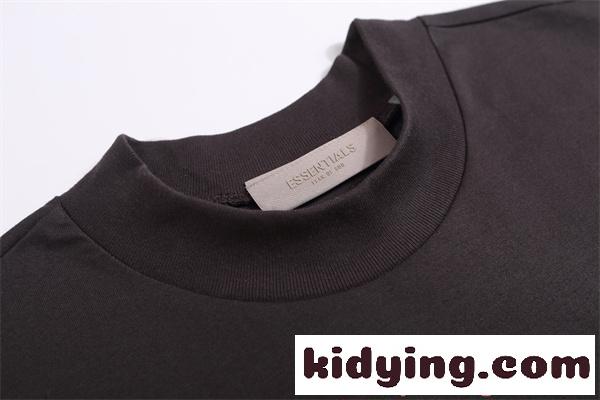 半袖Tシャツ 数字プリント ESSENTIALS カップルコーデ対応 ビッグサイズ ストリート エッセンシャルズ コピー-4