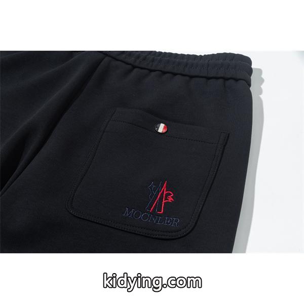 注目 ブラック ジップポケット仕様 実用性抜群 トレンド最前線 モンクレール コピー Moncler スウェットパンツ-7