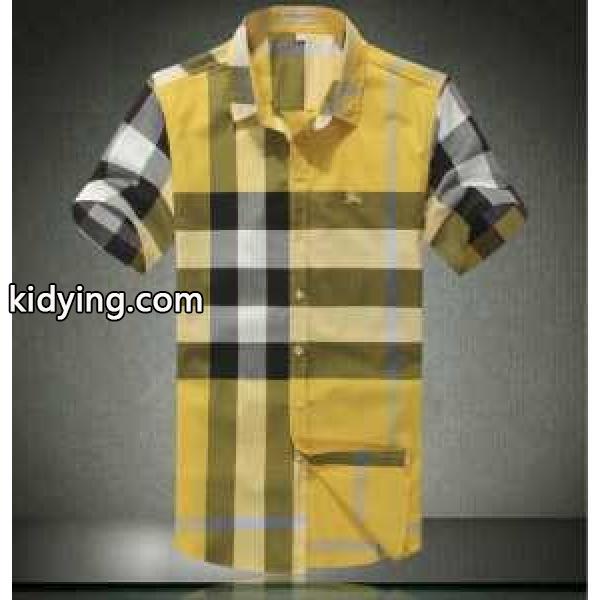 超人気美品◆ 2014春夏BURBERRY バーバリー  長袖シャツ_シャツ_メンズファッション_スーパーコピーブランド激安通販 専門店-0