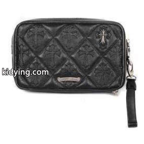 クロムハーツ 財布CHROME HEARTS ウォレット ジッパーチェンジパース #2 ブラック ヘビーレザー セメタリーパッチ_クロムハーツ CHROME HEARTS_ブランド コピー 激安(日本最大級)-0