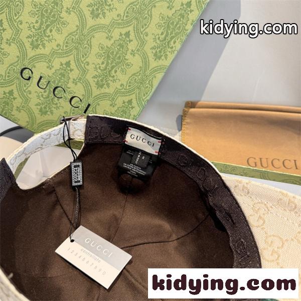 Gucciグッチキャップコピー  調整可能 2026トレンドワッシャー加工 アメカジ 無地 リベット付き-5