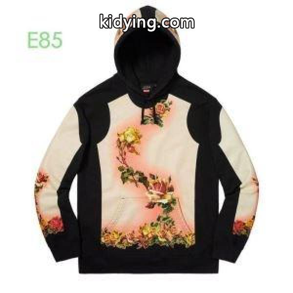 今シーズンもトレンド感溢れたコーデ Supreme x Jean Paul Gaultier Floral Print Hooded Sweatshirt 2色可選 パーカー_シュプリーム SUPREME_ブランド コピー 激安(日本最大級)-1