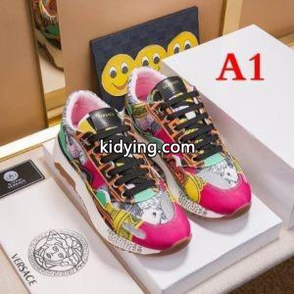 限定SALE ランニングシューズ 着痩せ効果 2色可選 ヴェルサーチVERSACE 上品セレブな豪華_ヴェルサーチ VERSACE_ブランド コピー 激安(日本最大級)-0