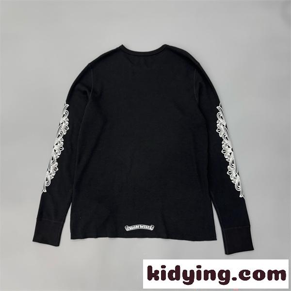 人気♥Chrome Hearts クロムハーツ長袖tシャツスーパーコピー☆サーマル生地男女OK-1