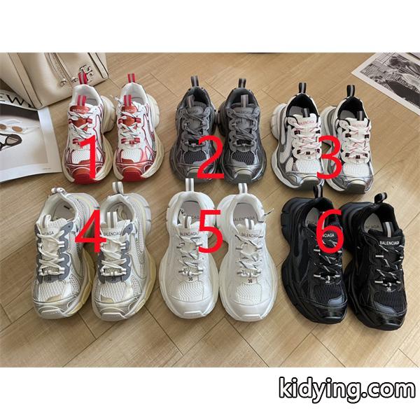 バレンシアガBalenciaga激安2026新作トリプルエス風復古老爹スニーカーユニセックス厚底カジュアルシューズ-1