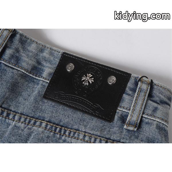 定番人気 オールオーバークロス 万能 デニムパンツ クロムハーツ Chrome Hearts コピー-7