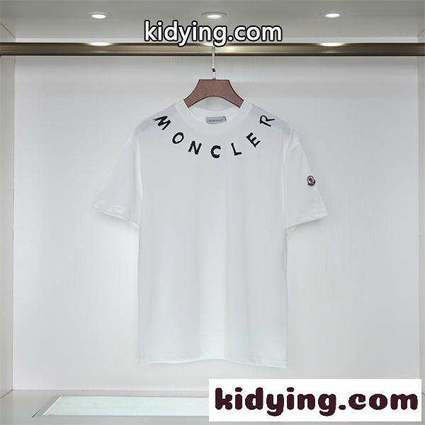新作注目 MONCLER モンクレール コピー 半袖Tシャツ プリント ミニマルデ ストリート-3