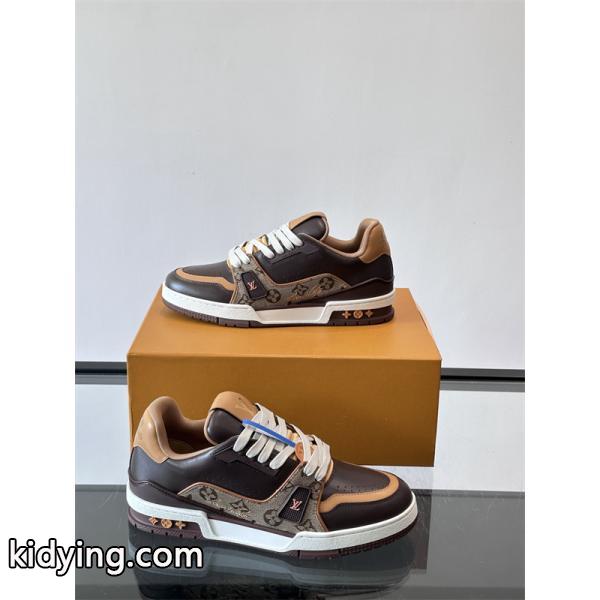 louis vuitton trainer sneaker lowルイヴィトンスニーカーコピー履き心地人気ランキング希少品-5