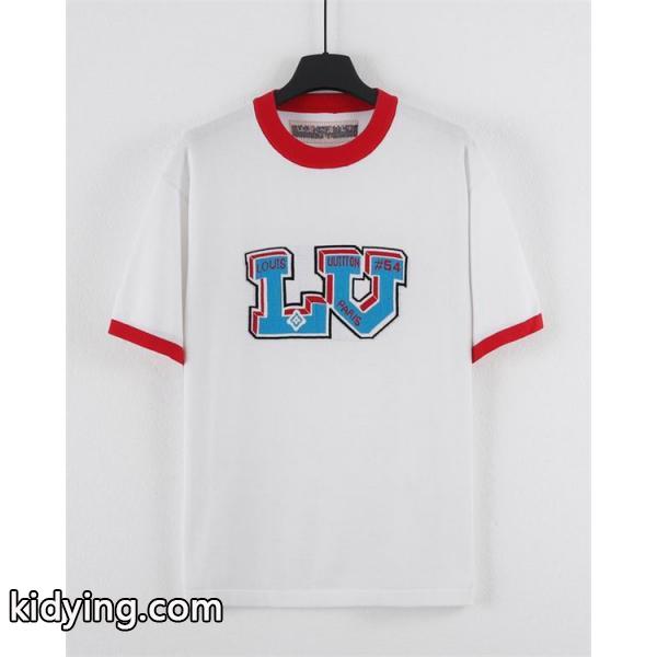 お洒落なアイテムLOUIS VUITTONルイヴィトンスーパーコピーメンズビジネス用クルーネック半袖Tシャツ通販品-0