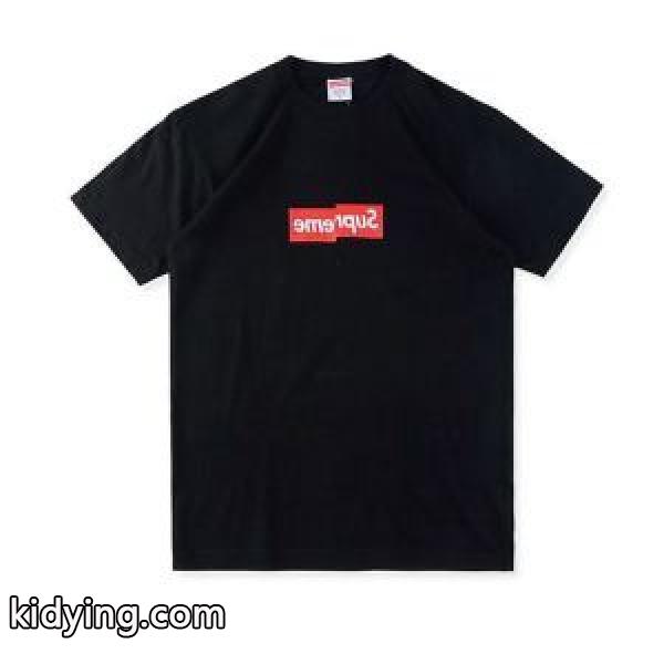 半袖Tシャツ 3色可選 SUPREME シュプリーム Supreme Comme Des Garcon Shirt Box Logo Tee CDG 流行っている_半袖Tシャツ_メンズファッション_スーパーコピーブランド激安通販 専門店-0
