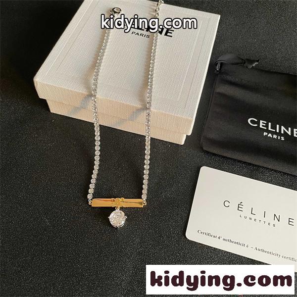 高級感溢れる CELINE セリーヌ スーパーコピー ネックレス レディース 輝きストーン おすすめ-4