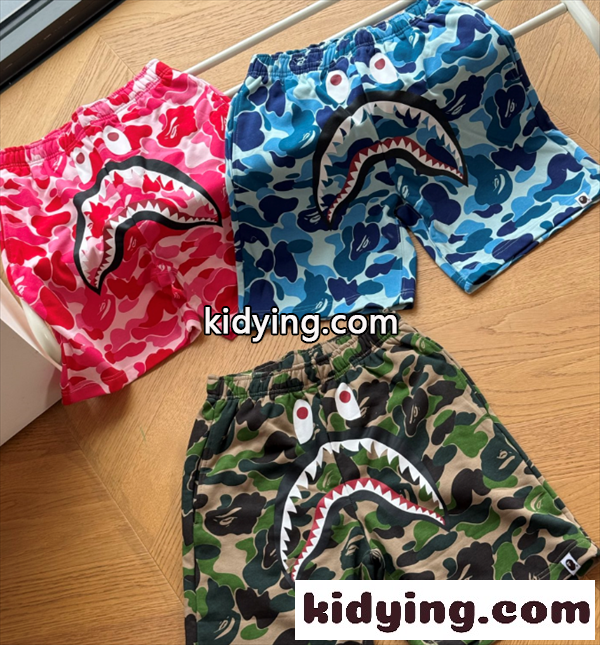 2026人気A BATHING APE ア・ベイシング・エイプハーフパンツコピー3色最新春夏流行り-0
