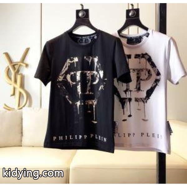 PHILIPP PLEIN Tシャツ/半袖 大特価2019 2色可選フィリッププレイン知的な夏のスタイル_フィリッププレイン PHILIPP PLEIN_ブランド コピー 激安(日本最大級)-0