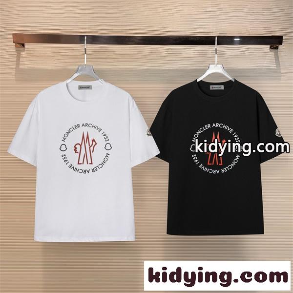 ARCHIVEサークルロゴ アーカイブモチーフ 視線集中 MONCLER モンクレール コピー 半袖Tシャツ デイリー対応 2026-0
