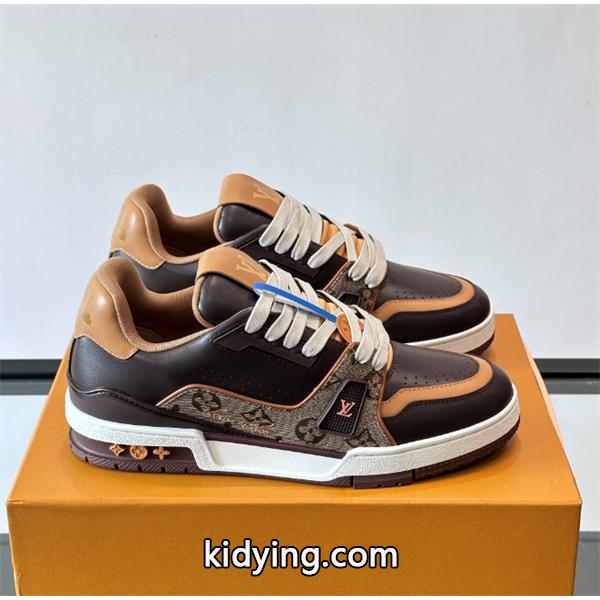 louis vuitton trainer sneaker lowルイヴィトンスニーカーコピー履き心地人気ランキング希少品-8