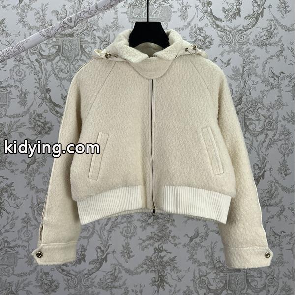 レディース ボアフリース ショート丈 ジャケット 可愛い 防寒 人気 モンクレール MONCLER コピー-0