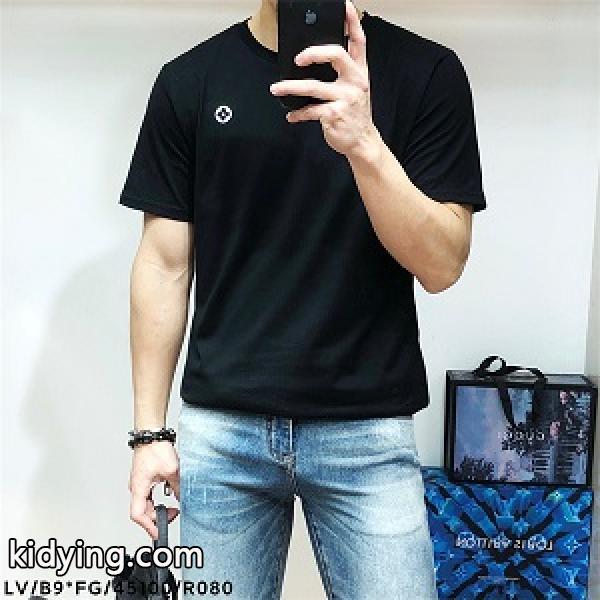 半袖Tシャツ 2色可選 上品さがグッとアップ ルイ ヴィトン 軽やかなトレンドに合う LOUIS VUITTON 実用性も意識_ルイ ヴィトン LOUIS VUITTON_ブランド コピー 激安(日本最大級)-0