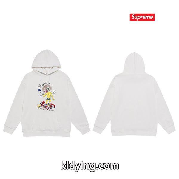 SUPREME シュプリーム コピー 秋冬対応 肌触り良好 ホワイト 数量限定 パーカー-3