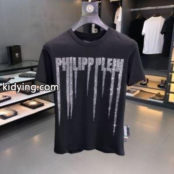 2019春夏は人気定番 PHILIPP PLEIN Tシャツ/半袖 今年人気定番新作 2色可選フィリッププレイン_フィリッププレイン PHILIPP PLEIN_ブランド コピー 激安(日本最大級)-1