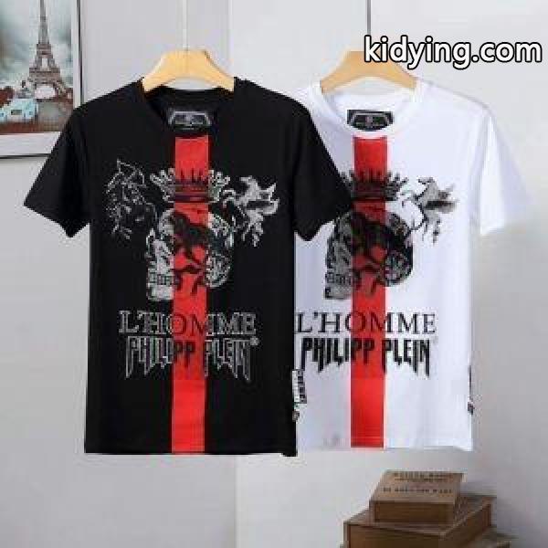 フィリッププレイン PHILIPP PLEIN Tシャツ/ティーシャツ 2色可選 2019春夏の流行をチェック 素晴らしい春夏の新作_フィリッププレイン PHILIPP PLEIN_ブランド コピー 激安(日本最大級)-0