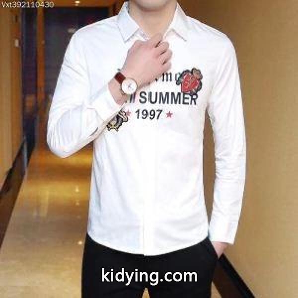長袖 /ロンT/ロングT/ロングTシャツ 2色可選 海外セレブが注目アイテム ドルチェ＆ガッバーナ Dolce&Gabbana 2019トレンド感満載なアイテム_ドルチェ＆ガッバーナ DOLCE & GABBANA_ブランド コピー 激安(日本最大級)-1