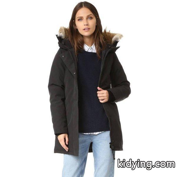 カナダグース Canada Goose レディース コート アウター Victoria Parka Black :lb-canad30108-00a:フェルマート エフ fermart ef - 通販ショッピング-0