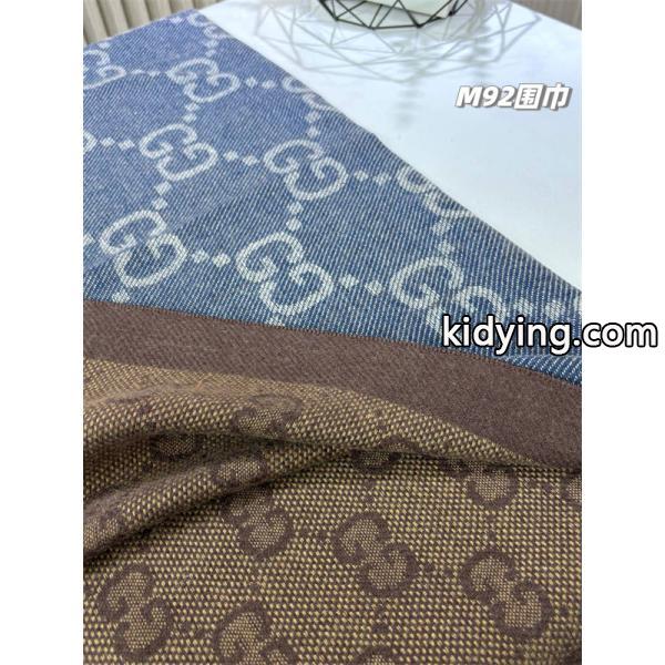 シンプル総柄 マフラー ネイビー フリンジ 定番 GUCCI グッチ コピー-6