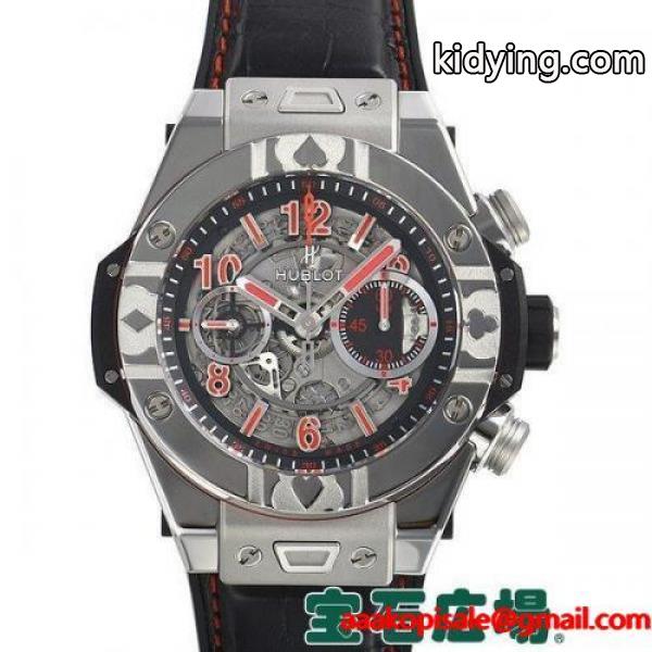 ウブロ HUBLOT ビッグバン ウニコ ワールドポーカーツアー スチール 限定セール メンズ 腕時計 通販-0