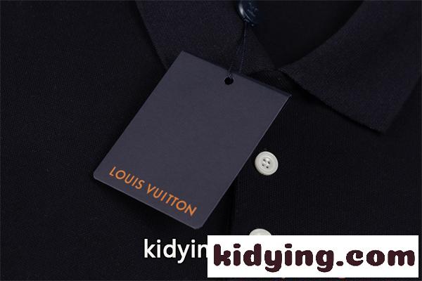LOUIS VUITTON ルイヴィトン コピー グラデーション柄 ポロシャツ 半袖 カジュアル-7