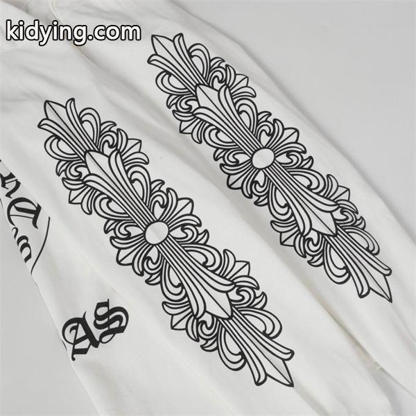 クロムハーツ コピー アーバンテイスト クールデザイン 長袖Tシャツ ラスベガスバックロゴ CHROME HEARTS-1