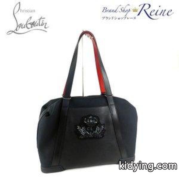 クリスチャンルブタン（Christian Louboutin） BAGDAMON エンブレム ショルダー ボストン バッグ 美品 通販-0