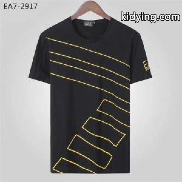 今年らしい着こなし アルマーニ ARMANI 2019SS新ブーム 半袖Tシャツ キレイ色チェック春夏_アルマーニ ARMANI_ブランド コピー 激安(日本最大級)-0