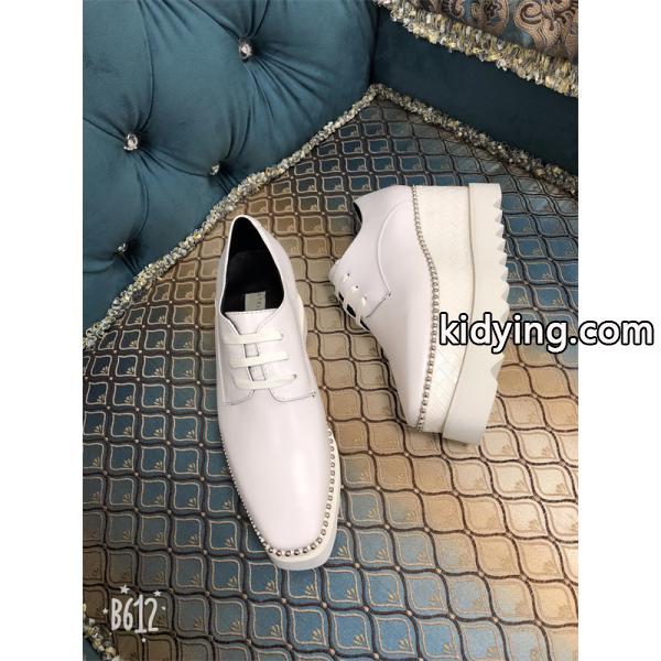 ステラマッカートニー コピー STELLA McCARTNEY ラインストーン装飾 厚底レースアップ エレガンス シンプル-7