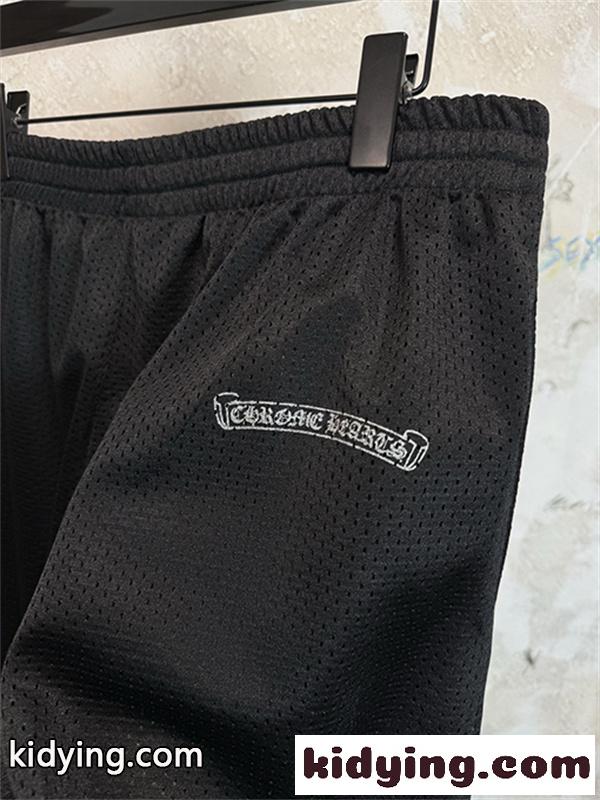 ブラック 半袖Tシャツ Chrome Hearts クロムハーツ コピー グリーンサークルバックプリント クロスモチーフ クルーネック ストリートトップス-6