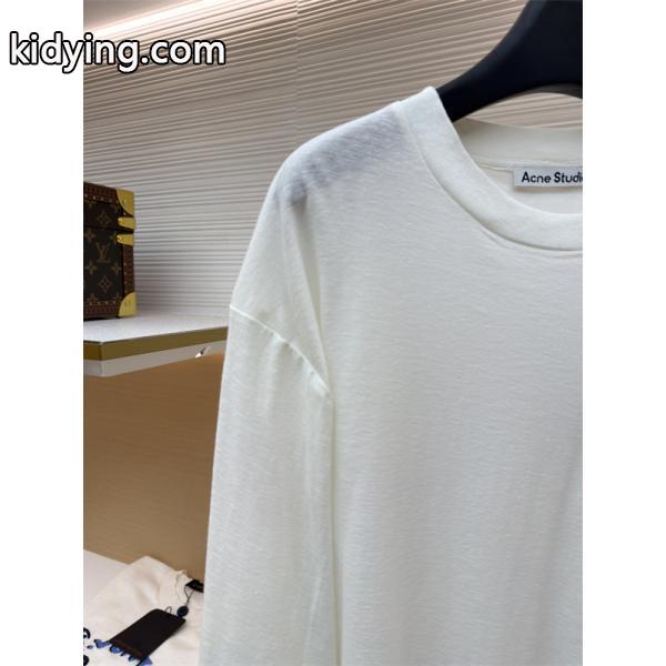長袖Tシャツ ブラック ポケット付き ベーシック 入手困難 ACNE STUDIO アクネ ストゥディオズ コピー-4