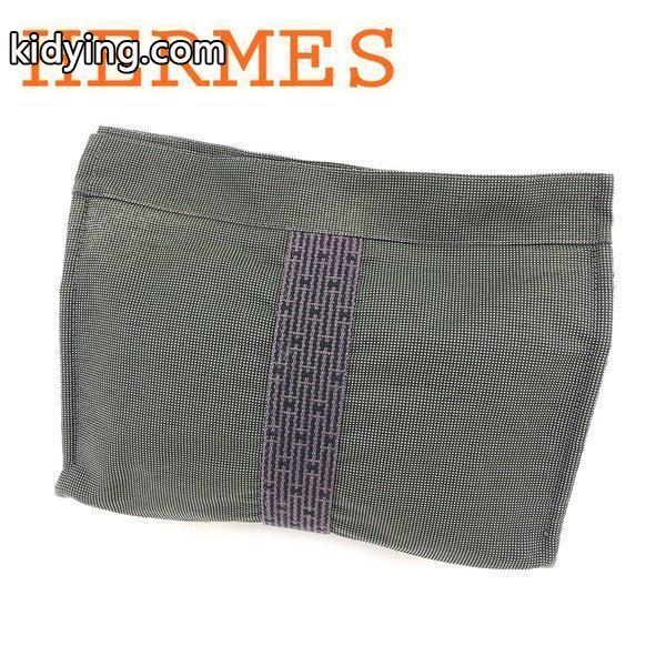 エルメス Hermes バッグ クラッチバッグ エールライン グレー 灰色 レディース メンズ Bag 通販-0