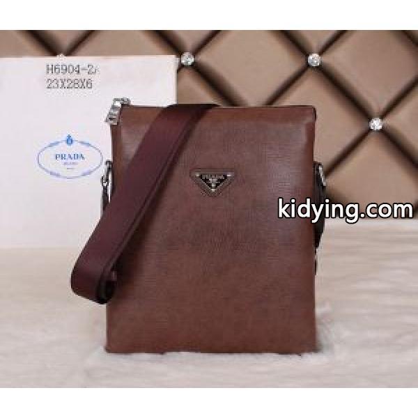 PRADA プラダ 美品！2014 メンズ用 ショルダーバッグ H6904-2A_プラダ メンズバッグ_バッグ メンズ_スーパーコピーブランド激安通販 専門店-0
