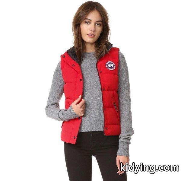 カナダグース レディース ベスト・ジレ トップス Freestyle Vest Red :lb-canad30113-02d:フェルマート エフ fermart ef - 通販ショッピング-0