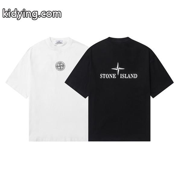 赤字超特価セール大人のビックTシャツ今季注目ブラックホワイトSTONE ISLAND ストーンアイランドtシャツコピー 激安-0