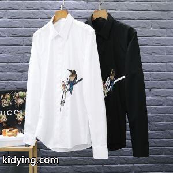 ドルチェ&ガッバーナ Dolce&Gabbana 長袖シャツ 2色可選 2017秋冬 高品質 人気_ドルチェ&ガッバーナ DOLCE & GABBANA_ブランド コピー 激安(日本最大級)-0