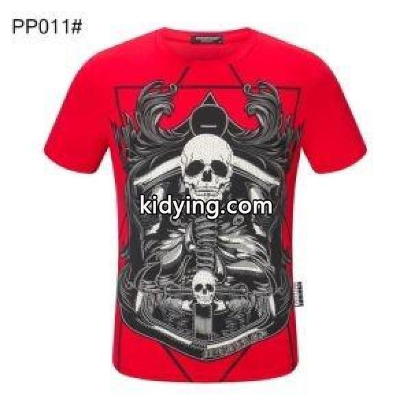 ビジネスシーンに大活躍 半袖Tシャツ 多色可選 ふんわりスタイルが最適フィリッププレイン PHILIPP PLEIN_フィリッププレイン PHILIPP PLEIN_ブランド コピー 激安(日本最大級)-1