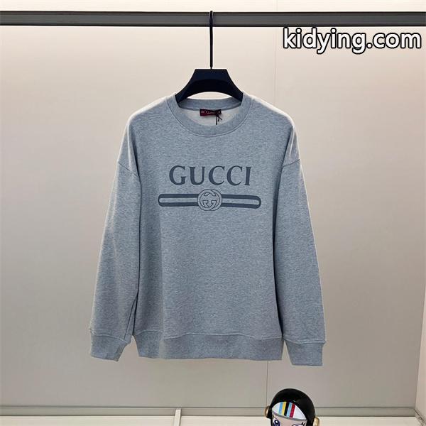 2025秋冬 上質快適 グレー GUCCI スウェット 高見えデザイン グッチ コピー-0